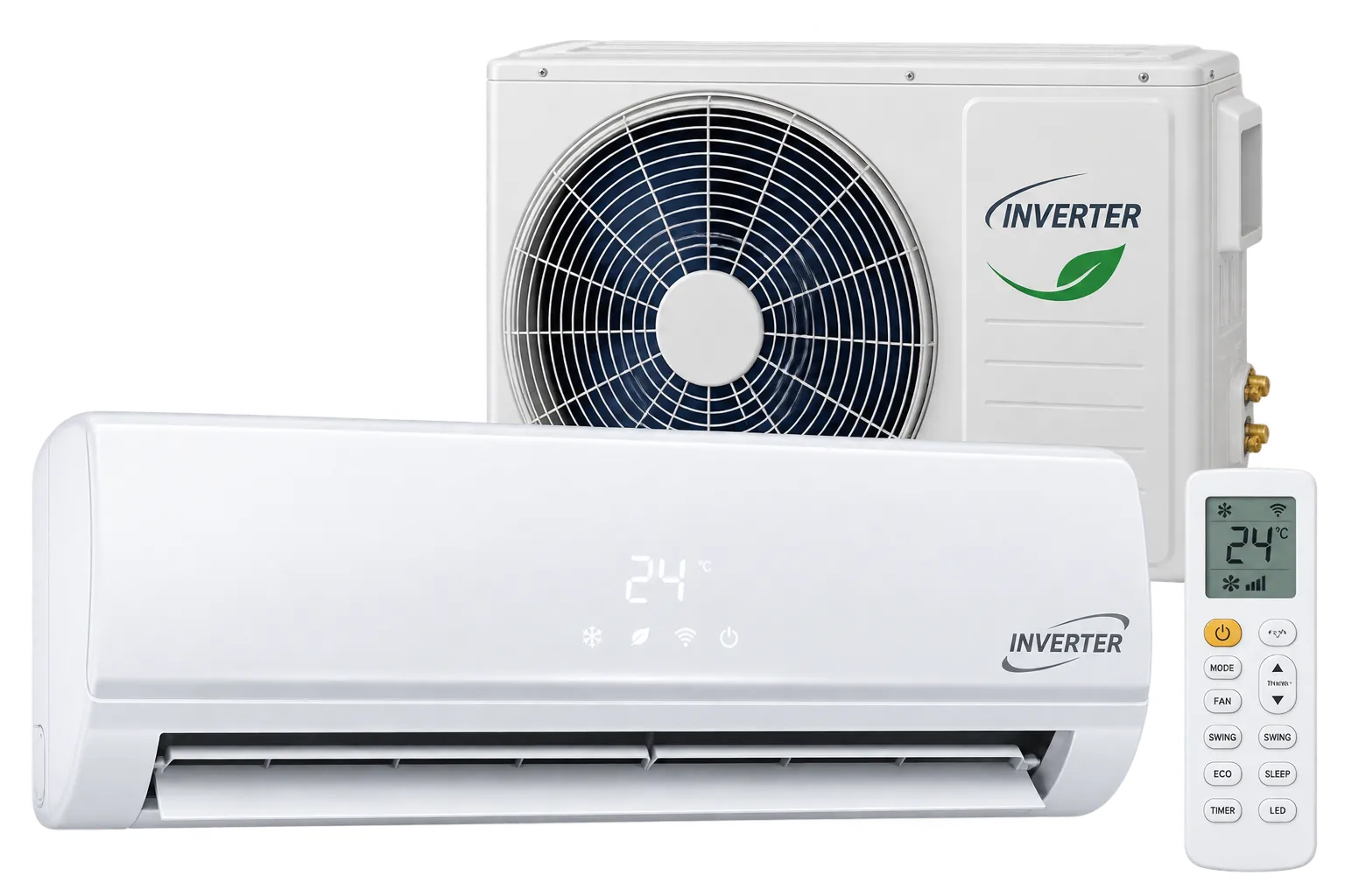 Inverter AC unit for efficient cooling in Sharjah
